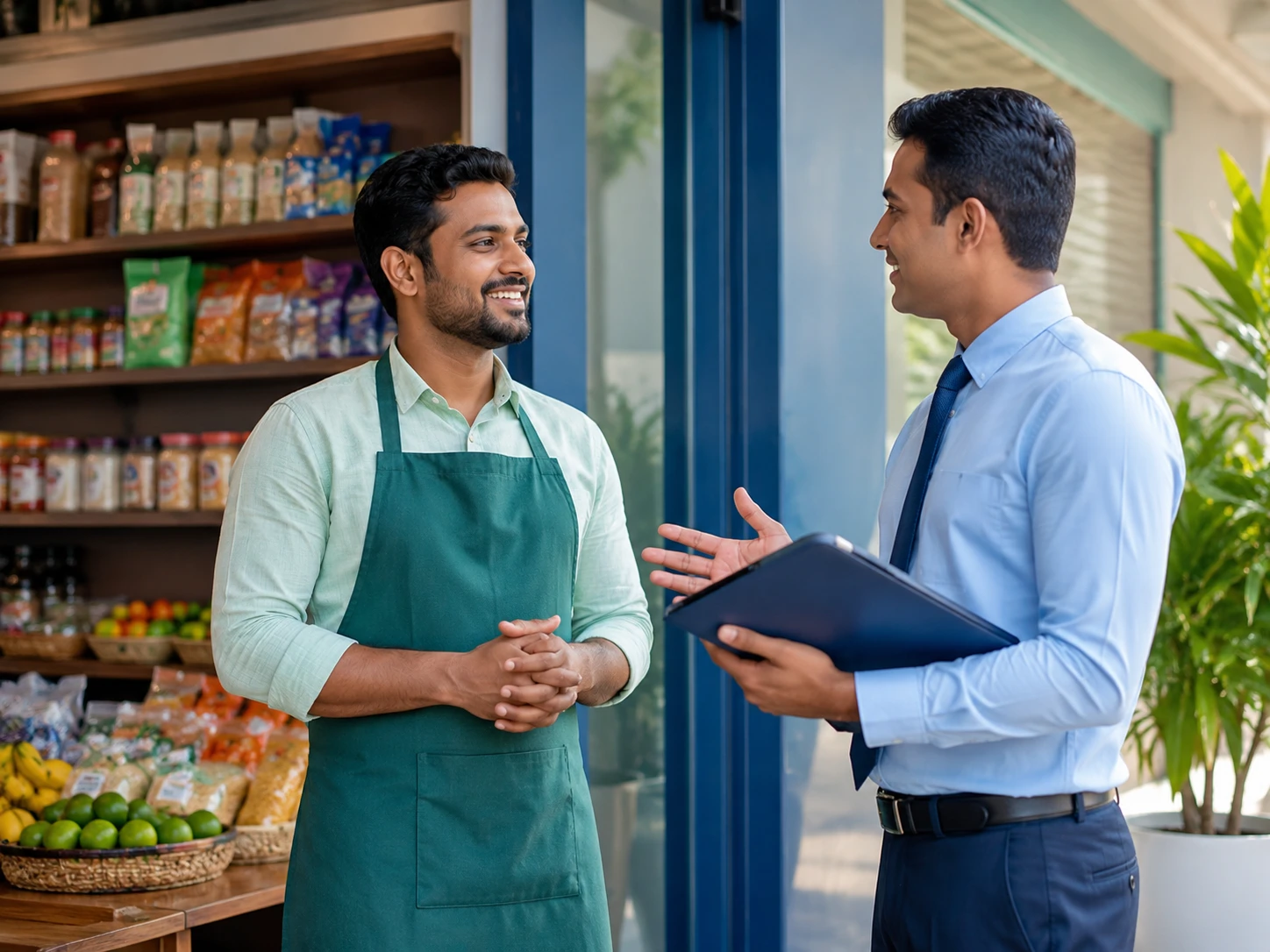 Sales space loan customer